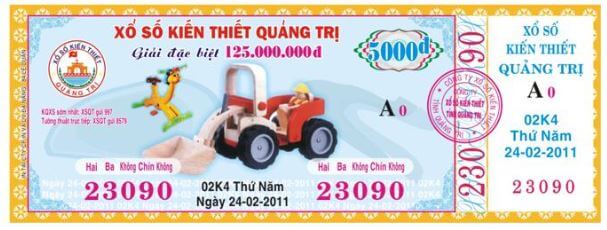 Mẫu vé xổ số Quảng Trị và những thông tin cần biết 2