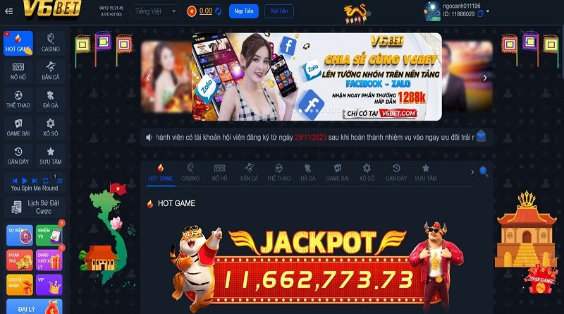 Tải App V6bet nhanh chóng, miễn phí, trải nghiệm cá cược đỉnh cao