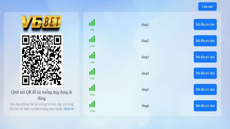 Hướng dẫn chi tiết thao tác tải app V6Bet